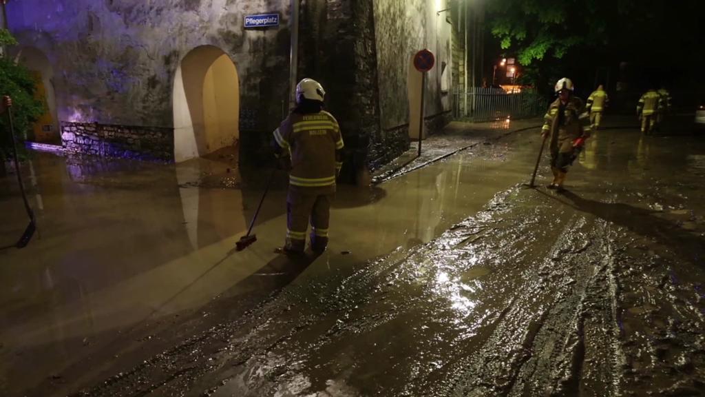 Unwetter in Österreich