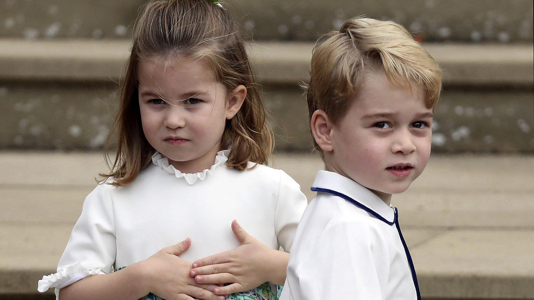 Charlotte und George halten ihre royalen Eltern stets auf Trab.