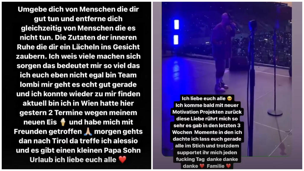 Pietro meldet sich mit einem ersten Update aus seiner Social-Media-Auszeit.