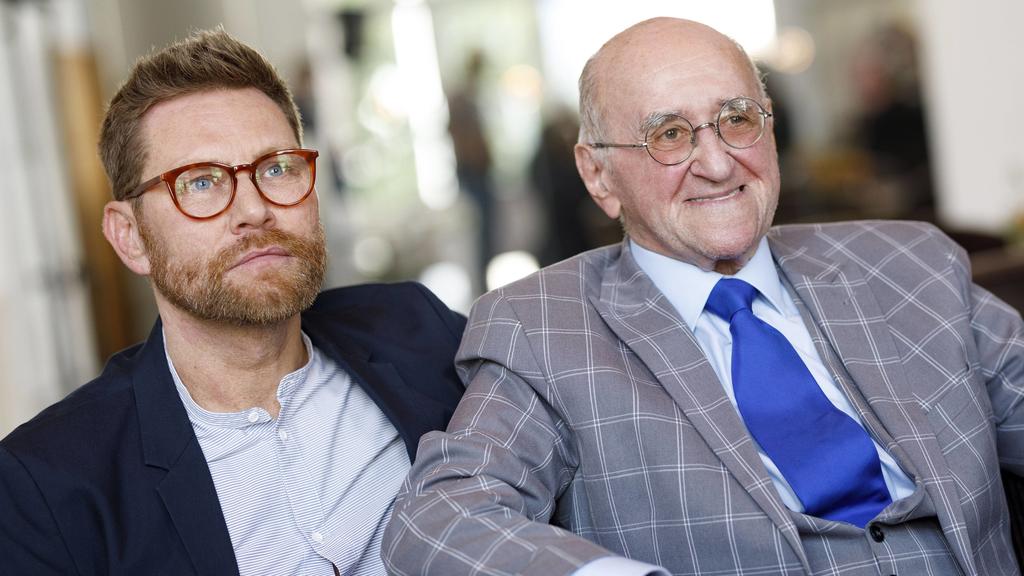 Alfred Biolek mit Adoptivsohn Scott Biolek-Ritchie