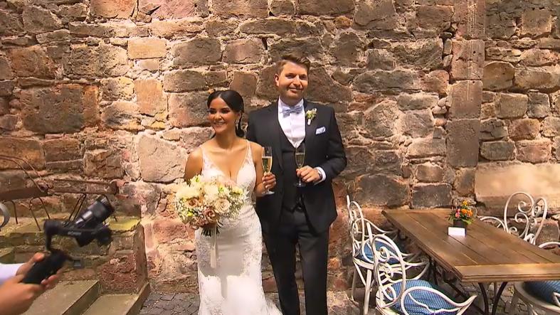 Kattia Vides und Patrick Weilbach haben geheiratet.