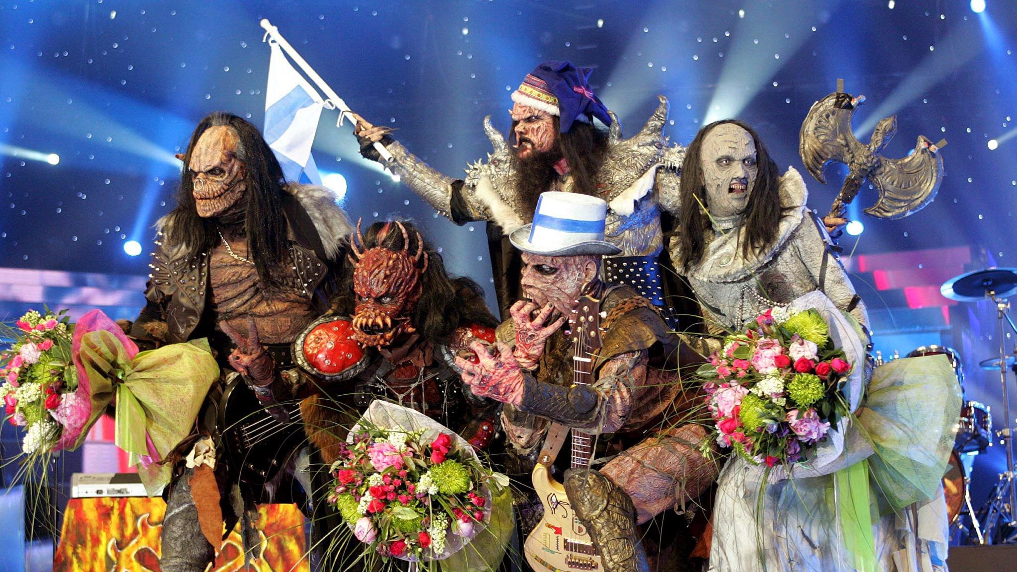 Eurovision Song Contest 2006 : Die Sieger Lordi.
