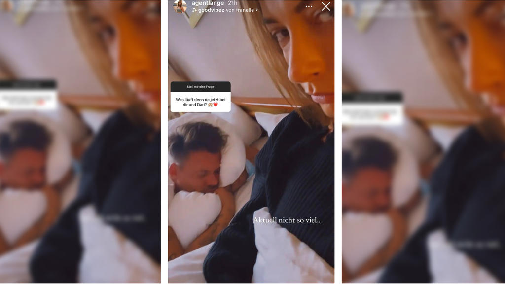 Bett-Selfie mit Darius Zander