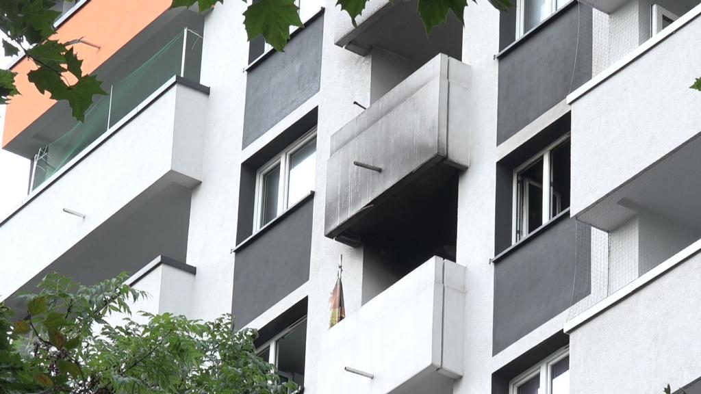 Brand in Frankfurt