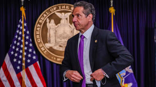  June 8, 2020, New York, New York, United States of America: Andrew Cuomo Governor of New York during a press conference on the first day of the reopening of phase 1 of New York City with the Coronavirus Covid-19 pandemic in the United States. New York United States of America - ZUMAv122 20200608_zap_v122_027 Copyright: xWilliamxVolcovx