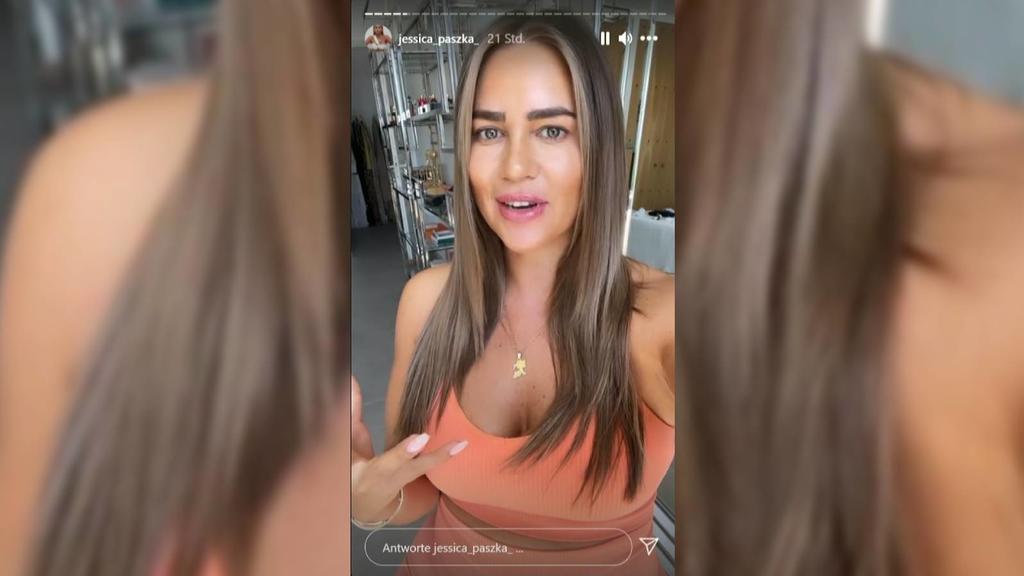 Von Blond zu Brünett: Jessica Paszka hat eine andere Haarfarbe.
