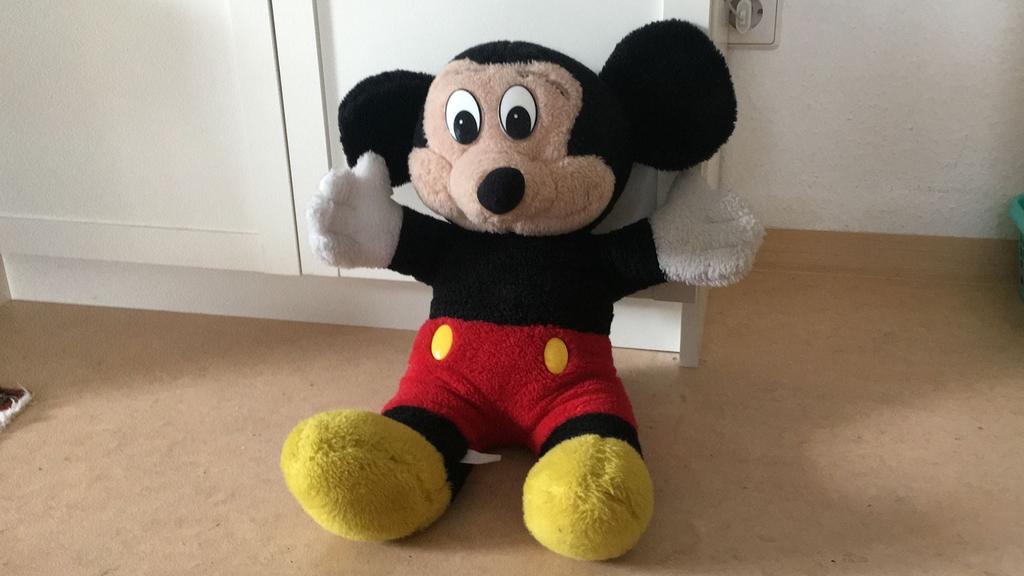 Große Micky Maus Plüschfigur