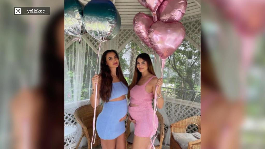 Filiz und Yeliz Koc waren zur selben Zeit schwanger.