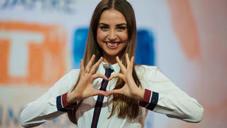 Ekaterina Leonova beim RTL-Spendenmarathon 2020.