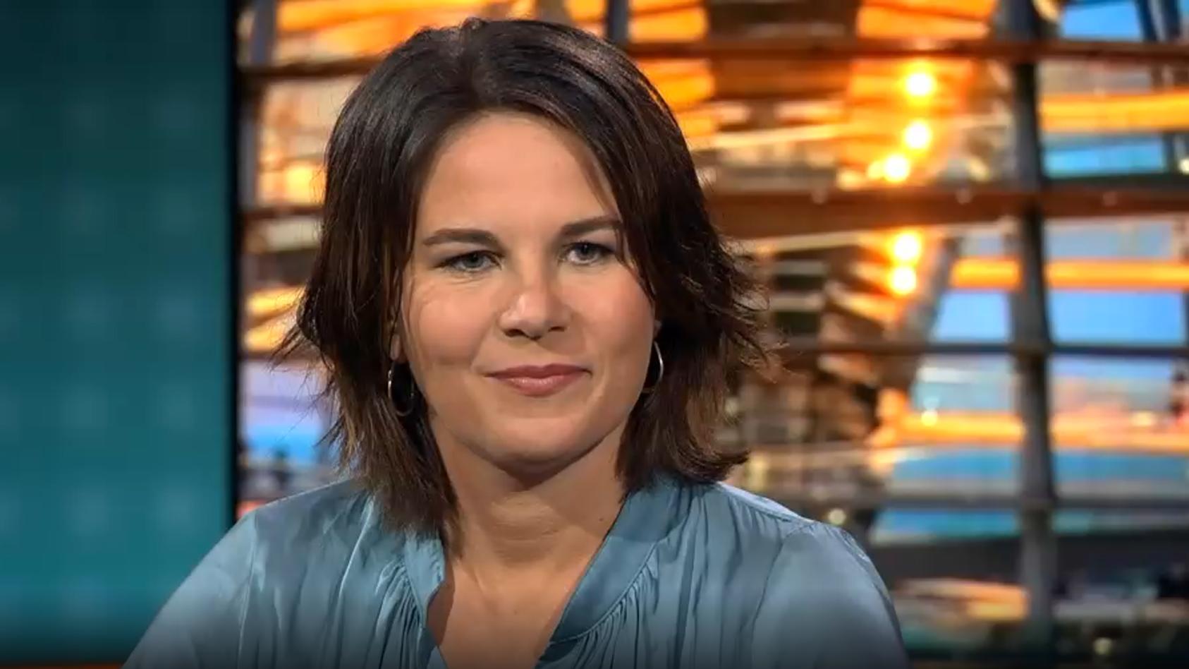 Annalena Baerbock bei RTL.