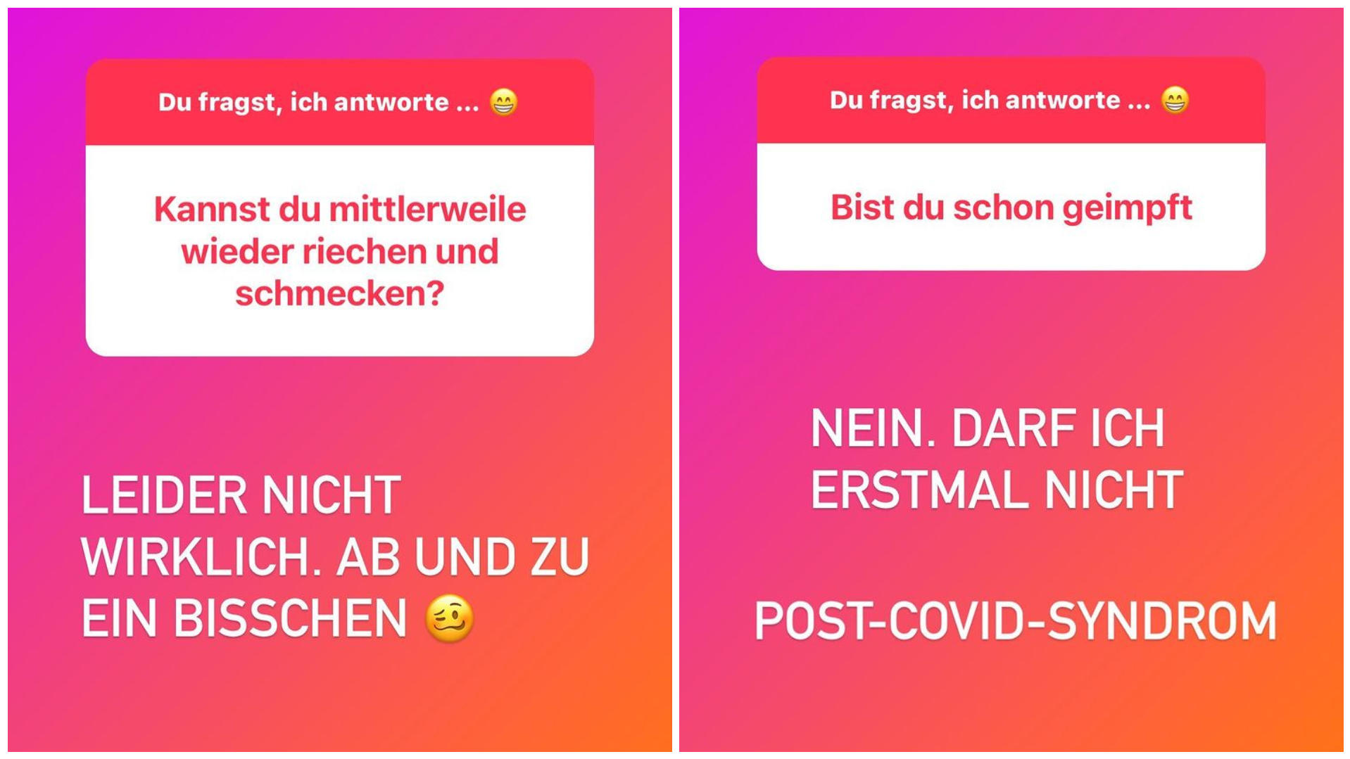 Natascha Ochsenknecht gibt auf Instagram ein Corona-Update