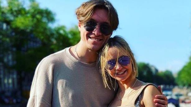 Evgeny Vinokurov und seine Verlobte Nina freuen sich auf ihr erstes Kind. 