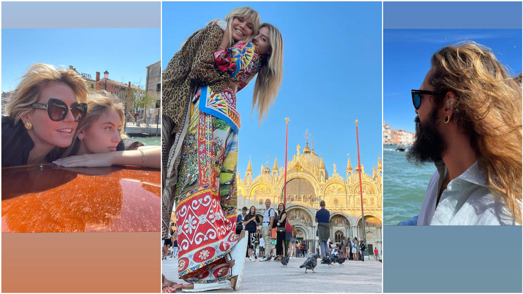 Heidi, Leni und Tom in Venedig