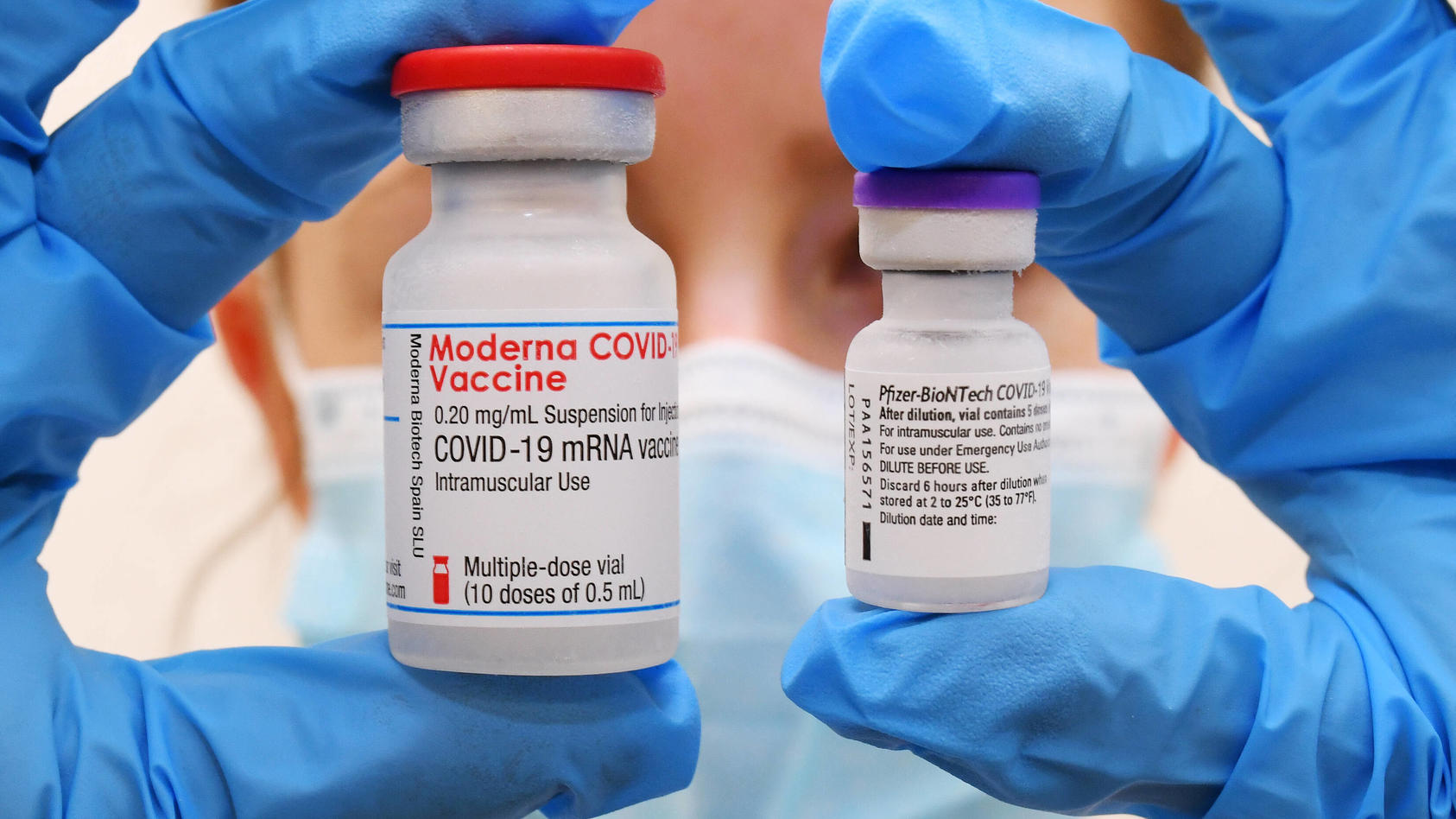 Die mRNA-Impfstoffe von Moderna und Biontech