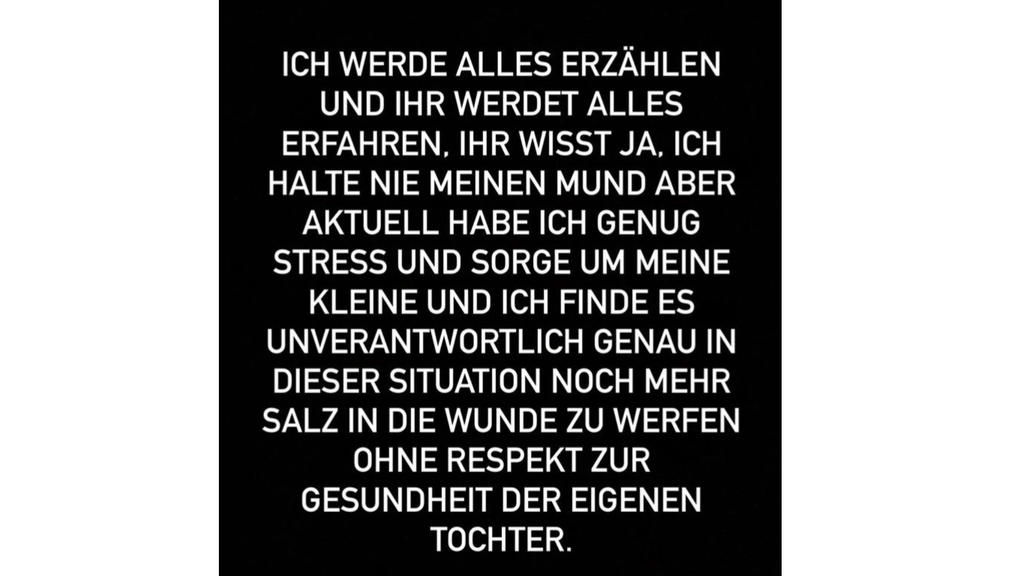 1. Statement von Yeliz Koc zur Trennung