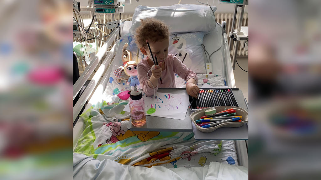 Clara Heil aus Hattersheim im Krankenhaus