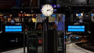 «Bitte Ansage beachten» am Hauptbahnhof Hamburg