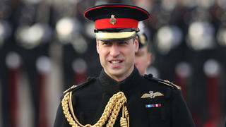 Prinz William bei einer Parade in Sandhurst 2018.