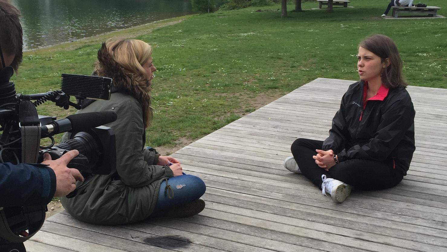 RTL-Reporterin Romy Schiemann hat seit drei Jahren regelmäßig Kontakt zu Maria Henselmann.