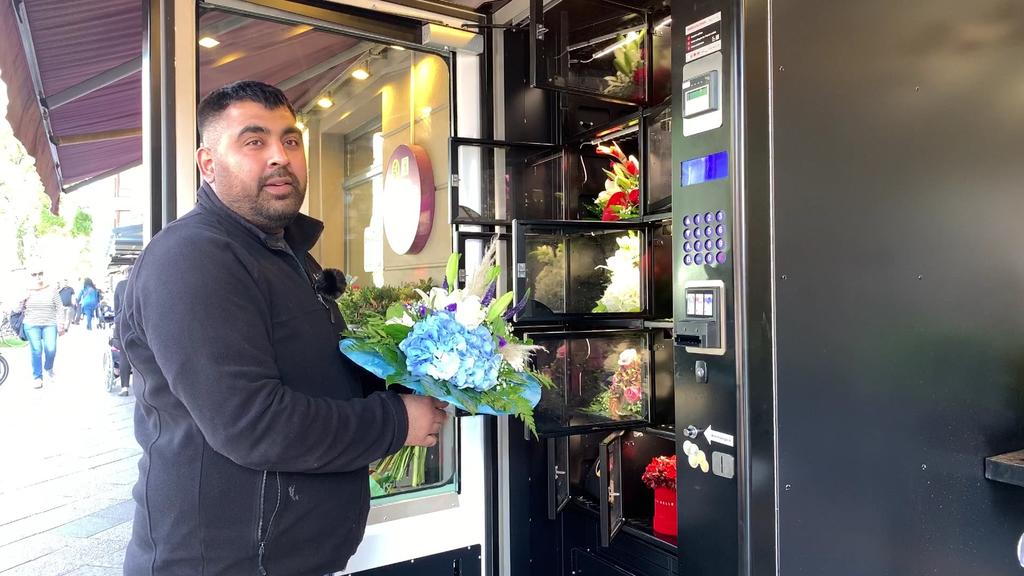 Berlin Blumen-Automat