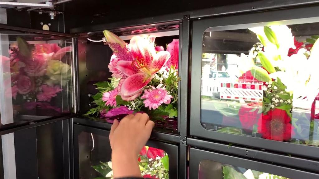 Blumen-Automat in Berlin