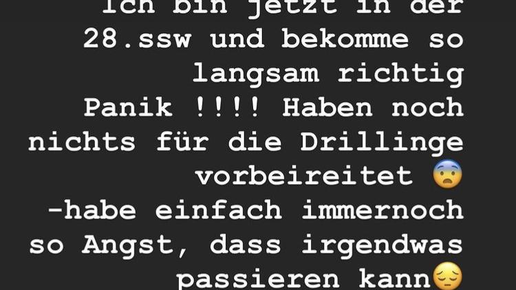 Anna-Maria meldet sich mit einem aufgewühlten Baby-Update.