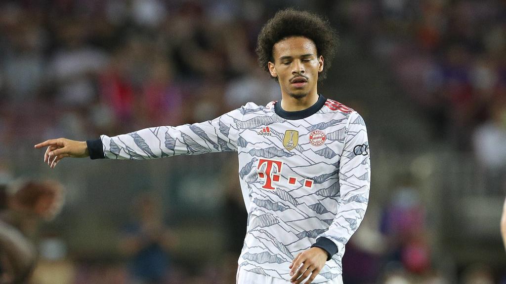 Leroy Sane 10 FC Bayern Muenchen, FC Barcelona, Barca vs. FC Bayern Muenchen, Champions League, Vorrunde, 14.09.2021 Barcelona Katalonien Spanien *** Leroy Sane 10 FC Bayern Muenchen , FC Barcelona vs FC Bayern Muenchen, Champions League, preliminar