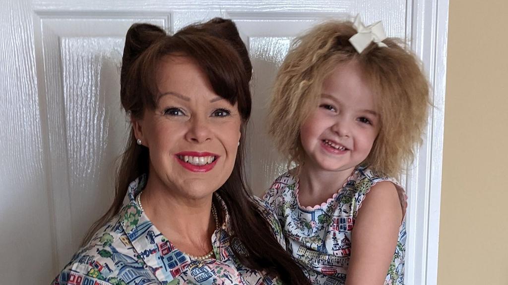 Florence Patterson mit ihrer Mama Jill.