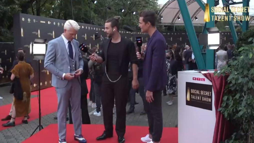 Guido Kantz beim "Deutschen Fernsehpreis" 2021