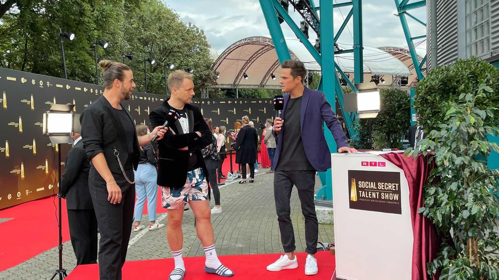 Oliver Pocher beim "Deutschen Fernsehpreis" 2021