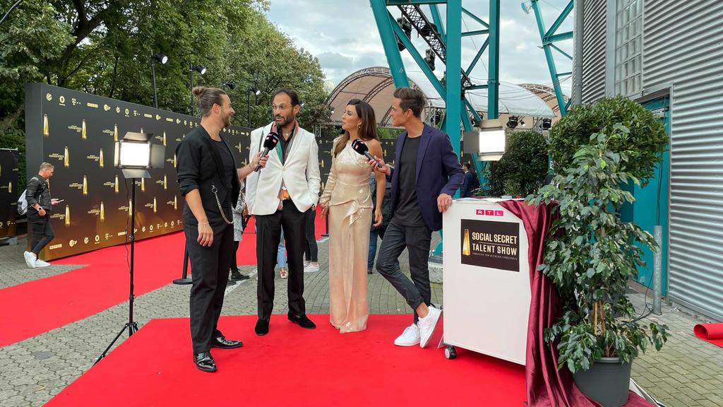 Judith Williams und ihr Mann beim "Deutschen Fernsehpreis" 2021