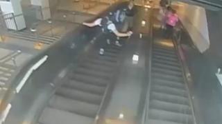 Rolltreppe New York