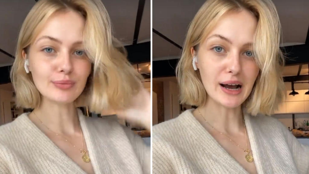 Vanessa Tamkan zeigt ihre Haare auch im ungestylten Zustand.