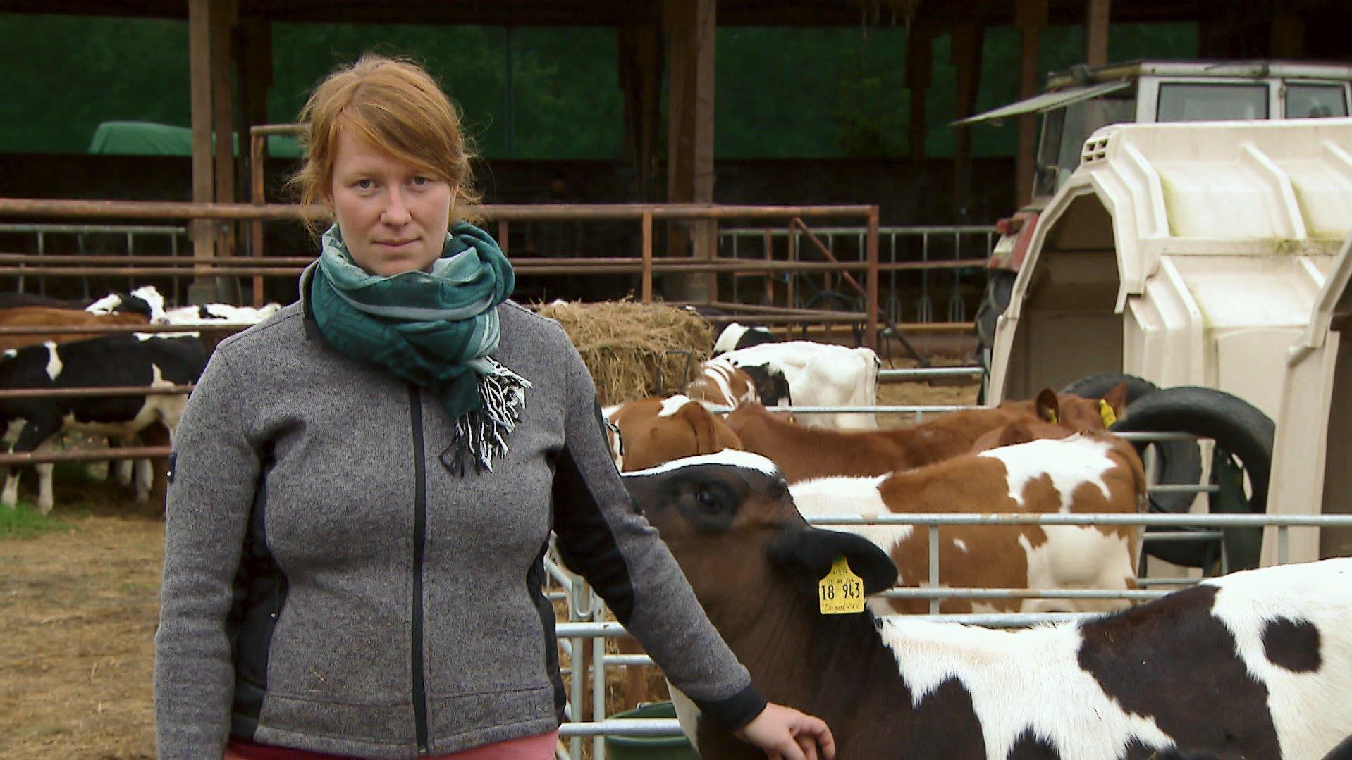 Landwirtin Elena Zydek wünscht sich mehr Regulierung und Unterstützung von der Politik.