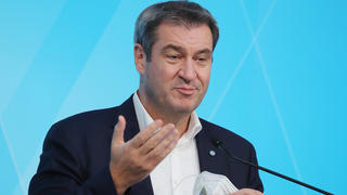  Pressekonferenz von Ministerpräsident Dr. Markus Söder im Prinz-Carl-Palais Ministerpräsident Dr. Markus Söder, München Bayern Deutschland Prinz-Carl-Palais *** Press Conference by Minister President Dr Markus Söder at the Prinz Carl Palais Minister President Dr Markus Söder, Munich Bavaria Germany Prinz Carl Palais