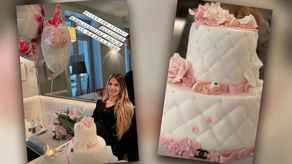 Anna-Maria Ferchichi feiert eine Babyparty.