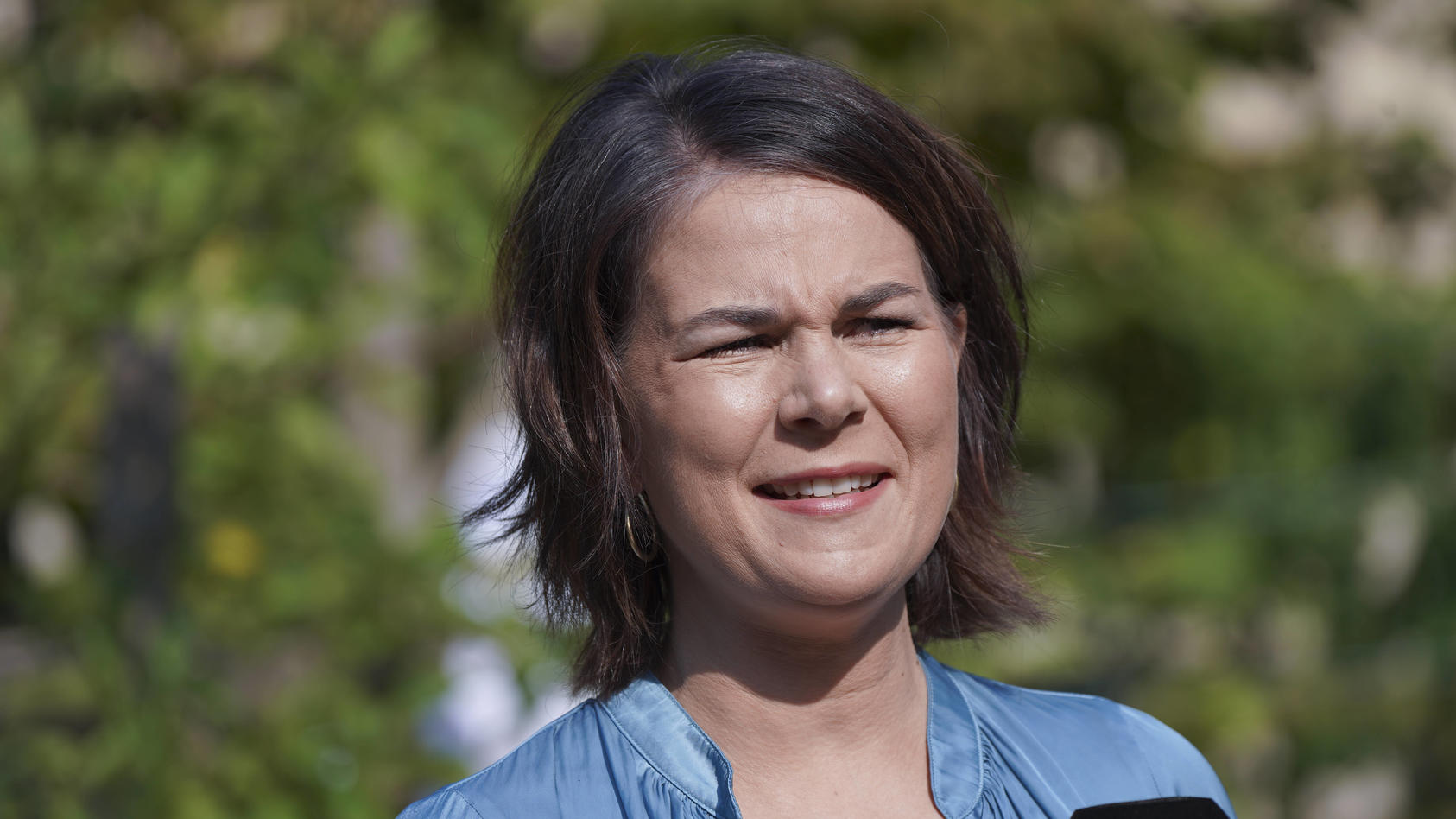 Annalena Baerbock hat im Wahlkreis Potsdam um ihr Direktmandat gekämpft.