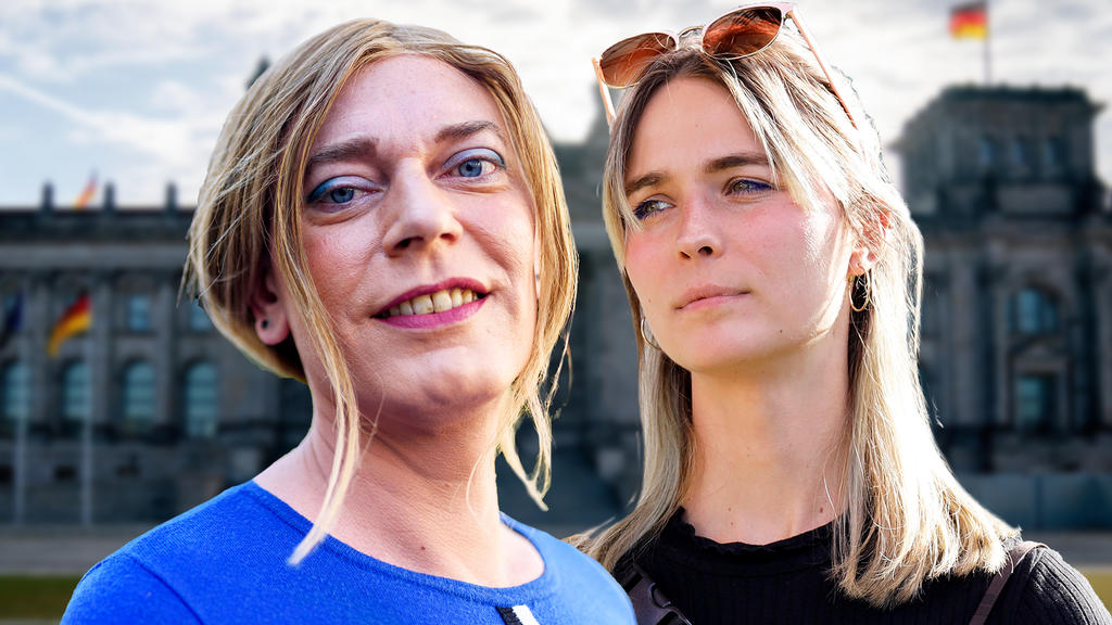 Tessa Ganserer und Nyke Slawik, Kollage