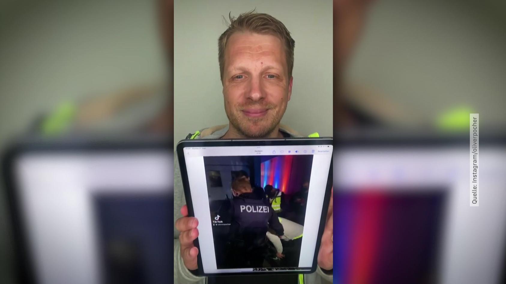 Oliver Pocher Bezieht Stellung Zu Polizeieinsatz In Hartenholm