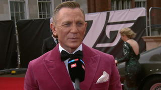 Daniel Craig auf der Premiere von "Keine Zeit zu sterben"