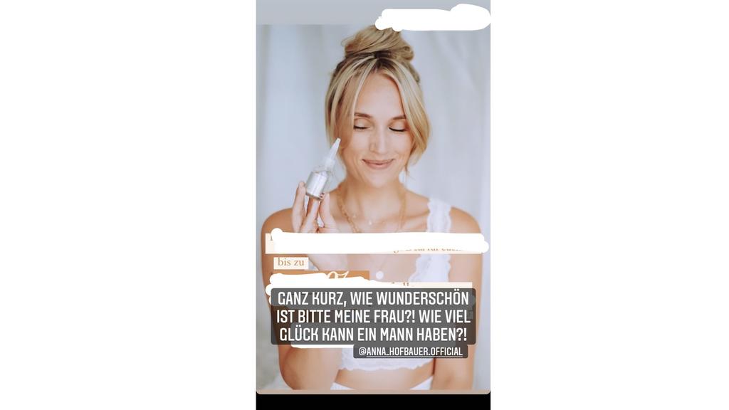 Marc Barthel macht seiner Anna eine süße Liebeserklärung.