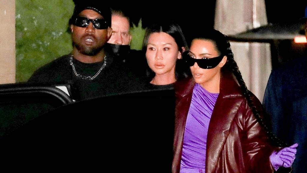 Kanye West und Kim Kardashian verbrachten einen gemeinsamen Abend mit Freunden in einem Restaurant in Malibu.