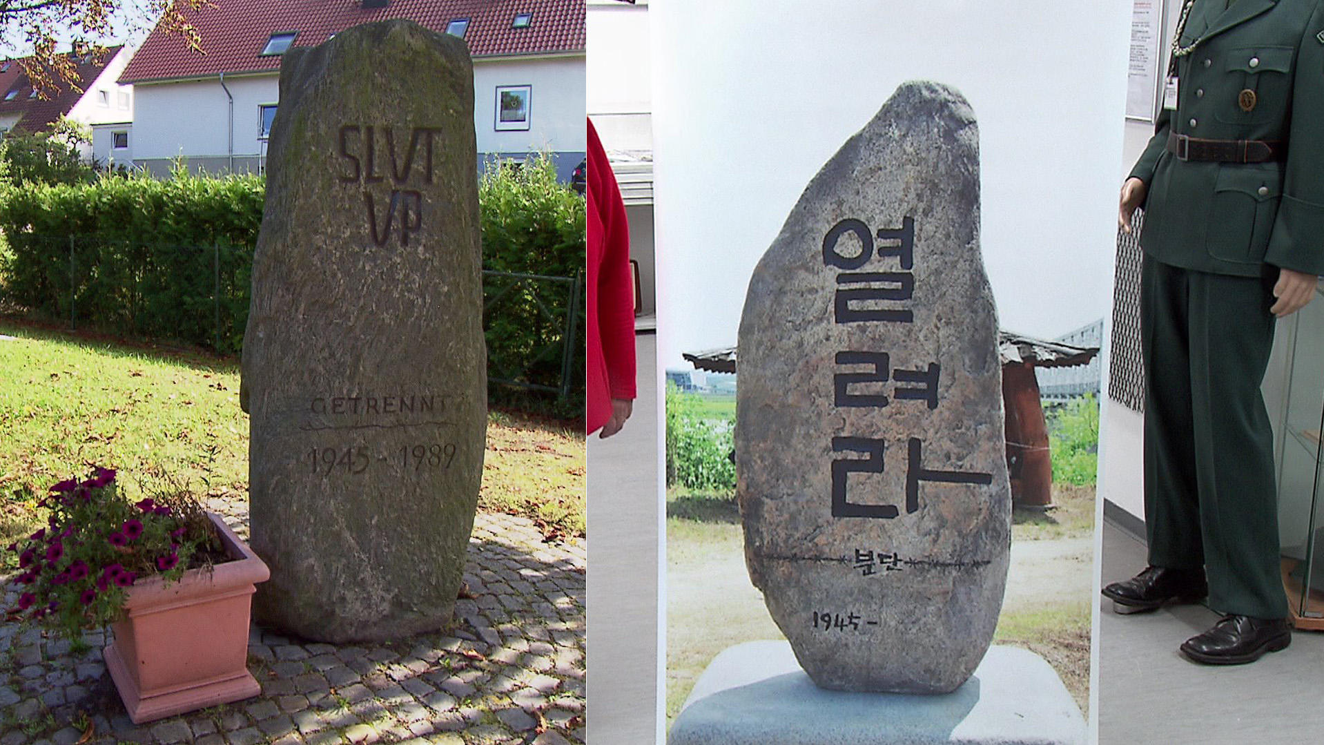 In Südkorea gibt es bereits eine Kopie des Schultuper Gedenksteins. Nur die Jahreszahl der erhofften Wiedervereinigung fehlt noch auf dem koreanischen Exemplar.