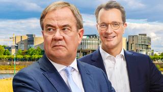 Armin Laschet empfiehlt Hendrik Wüst als neuen NRW-Ministerpräsidenten.