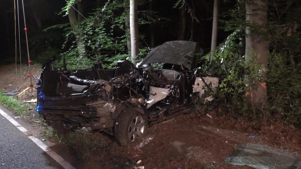 Unfall bei Hofheim