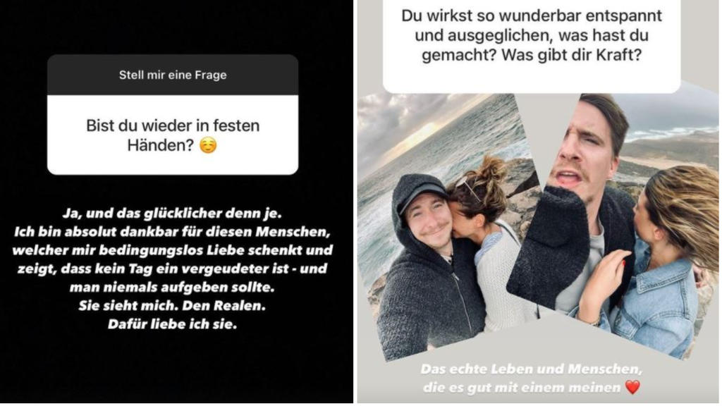 David Friedrich lässt die Liebes-Bombe auf Instagram platzen.