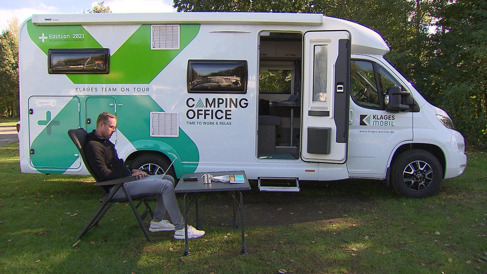 Mobiles Homeoffice: Wie der Camper zum Büro wird