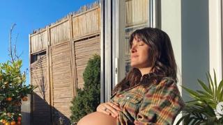 Marie Nasemann steht kurz vor der Geburt ihres zweiten Kindes