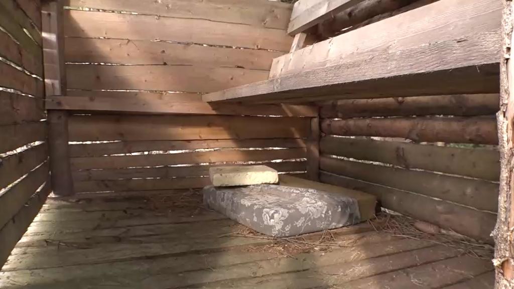 Julia übernachtete wohl auf einem Hochsitz im Böhmerwald.