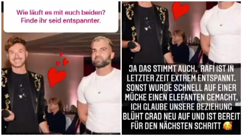 Sam und Rafis Beziehung "blüht gerade auf"